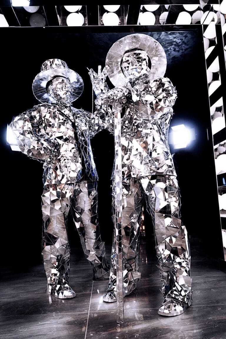 Silver Mirror Men