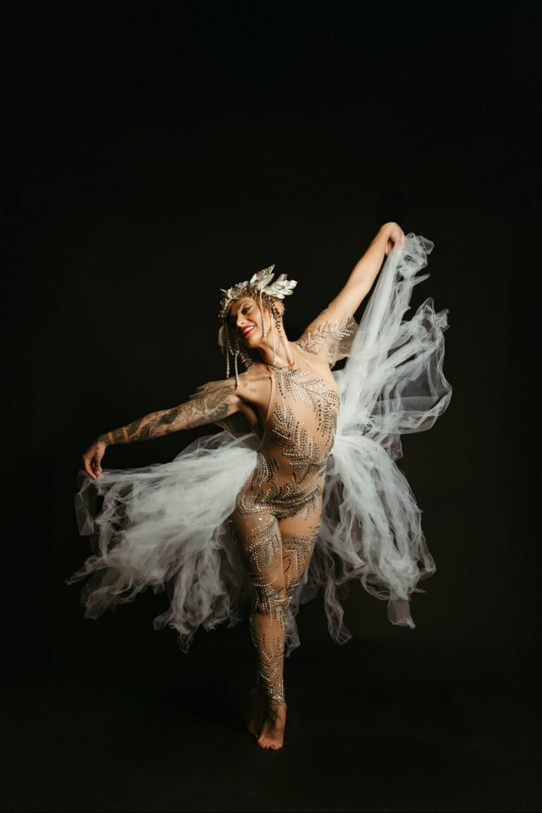 pearl creative a woman in a garment